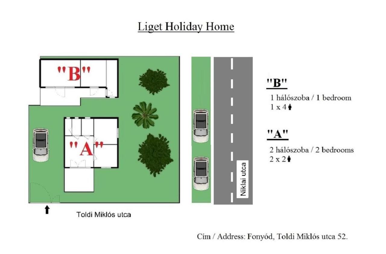 Liget Holiday Home Fonyód المظهر الخارجي الصورة